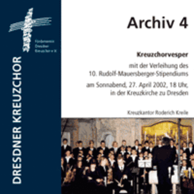CD Cover Kreuzchorvesper (CD 2002)