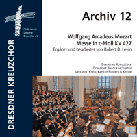 CD Cover Wolfgang Amadeus Mozart: Messe in c-Moll KV 427 (CD 2007)