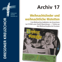 CD Cover Weihnachtslieder und weihnachtliche Motetten (CD 2011)