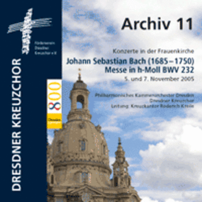 CD Cover Johann Sebastian Bach: Messe in h-Moll BWV 232 (2 CD 2006)