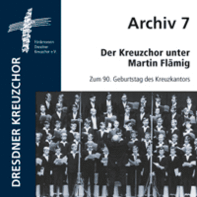 CD Cover Der Kreuzchor unter Martin Flämig (CD 2003)